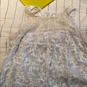 Lace Sheer Sleeveless Top
